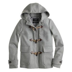 J. CREW • Grey Duffle Coat